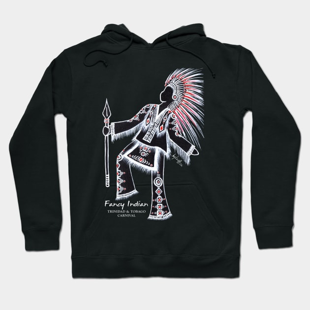 Fancy Indian too Hoodie by @byleighart